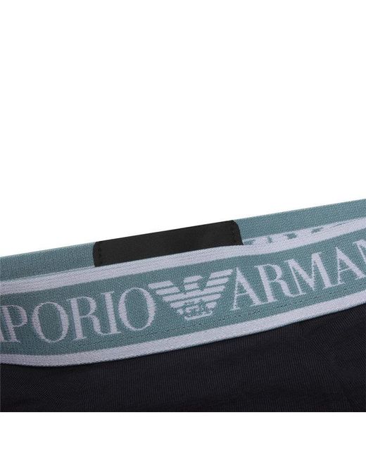 Emporio Armani Black Logo Underwear Three-Piece Set for men