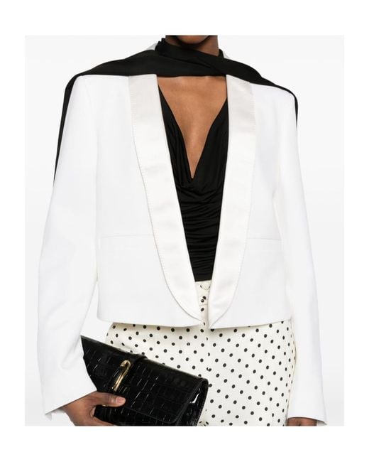 Tom Ford White Long Sleeve Jacket