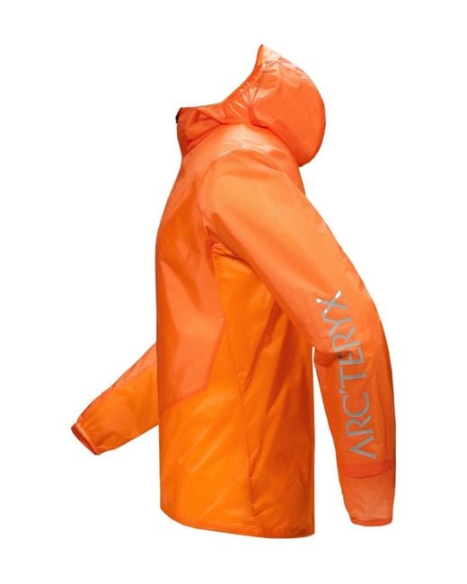 Arc'teryx Orange Norvan Windshell Hoody for men