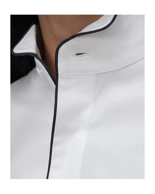 Dior White Christian Fitted Blouse