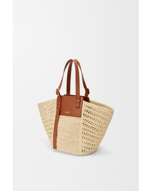 Loewe Natural Hammock Cabas Braided Tote Bag