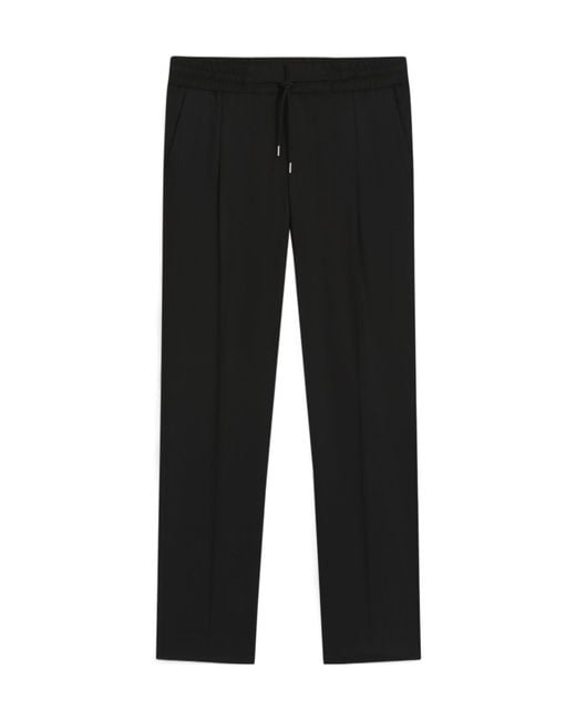 Boss Black Drawstring Casual Pants for men