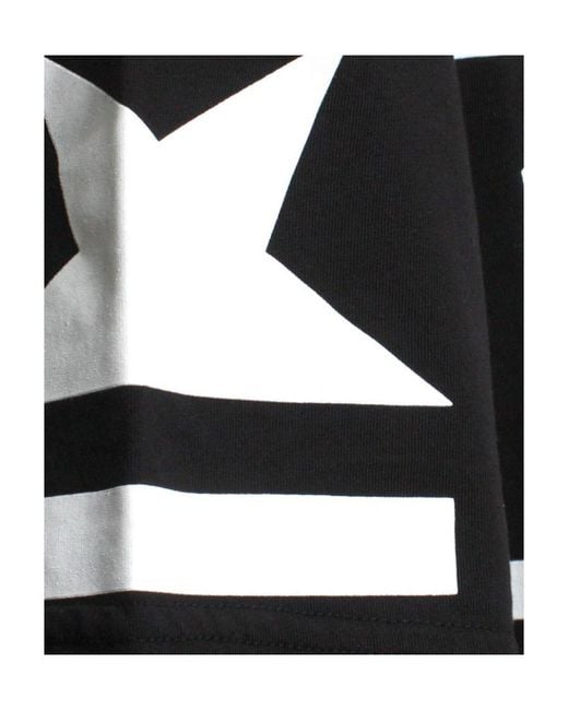 Hydrogen Black Logo T-Shirt for men