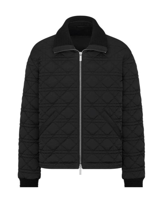 Dior Black Long-Sleeved Casual Jacket for men