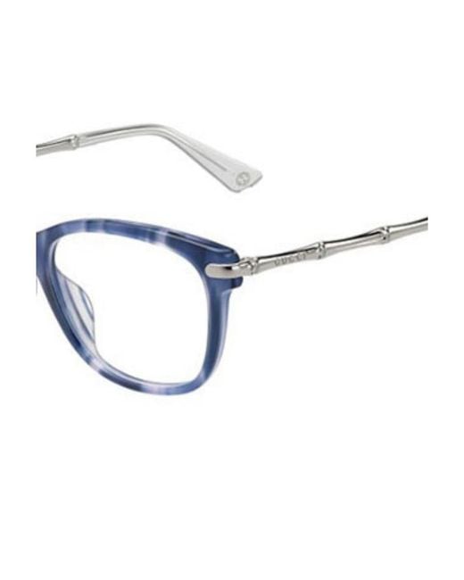 Gucci White Logo Details Flat Mirror