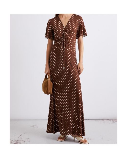 Marella Purple Long Jersey Dress