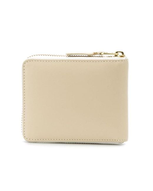 Comme des Garçons Natural Comme Des Garçons Wallet Zip-Around Wallet