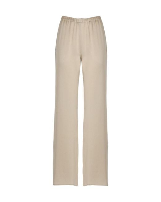 Antonelli Natural Rapolano Wide-Leg Pants