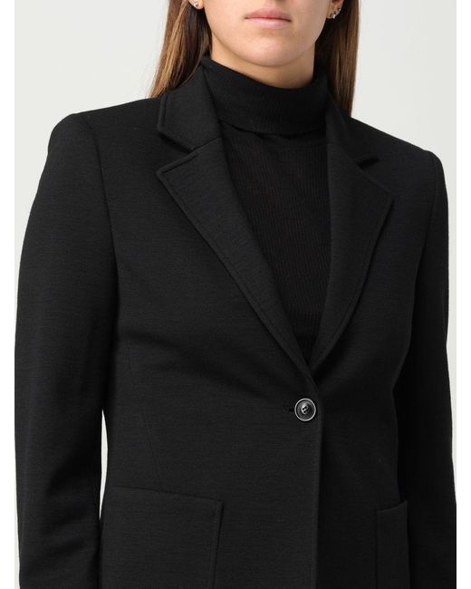 Seventy Black Single-Breasted Blazer