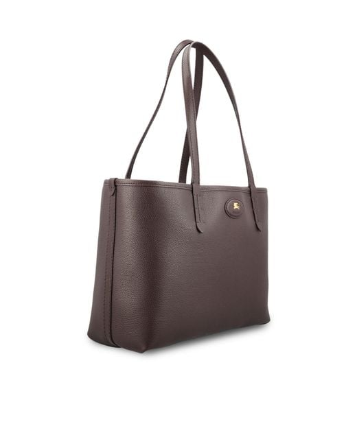 Burberry Brown Highlands Medium Leather Tote Bag