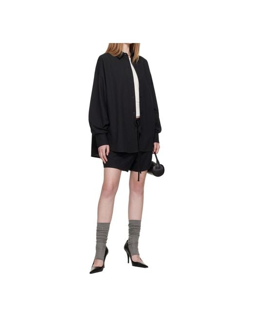 Fear Of God Black Elastic Waistband Shorts