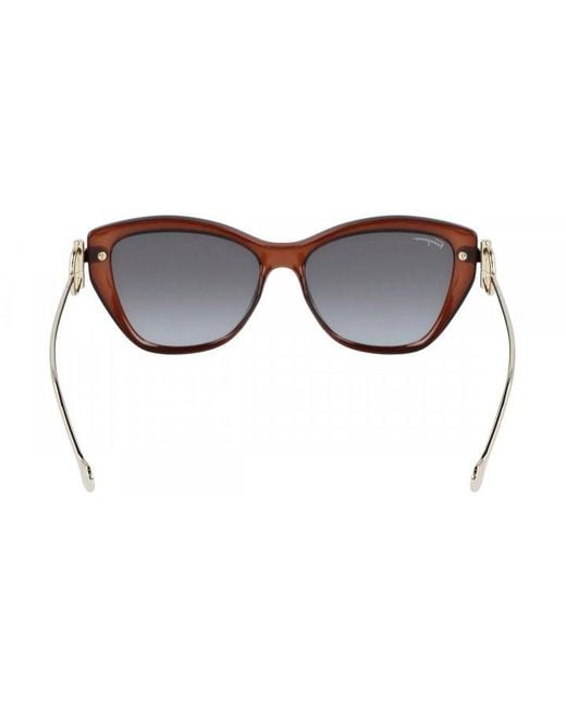 Ferragamo White Logo Sunglasses