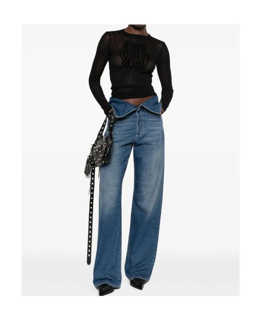 Jean Paul Gaultier Black Long-Sleeved Top