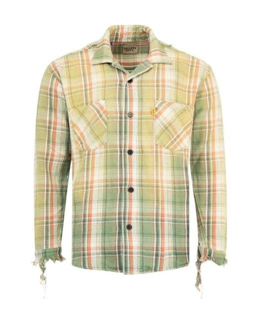 GALLERY DEPT. Metallic Plaid Shirt for men