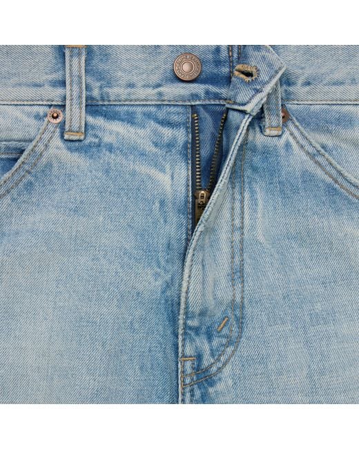 Celine Dylan Flared Jeans in Blue | Lyst