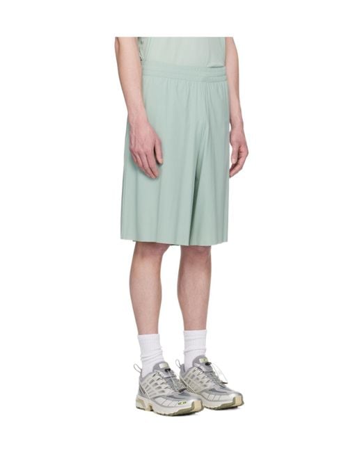 MM6 MAISON MARGIELA X SALOMON Green Bermuda Shorts for men