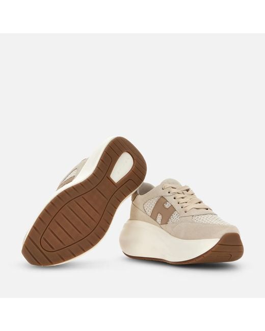 Hogan Natural H 696 Maxi I Active Platform Sneakers