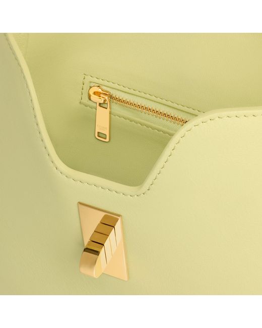 Céline Yellow Small Camille 16 Soft Bag