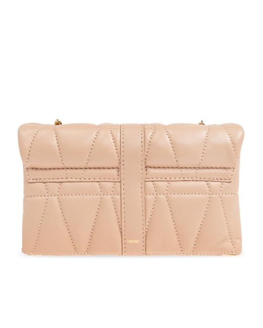 Versace Natural Mini Kleio Shoulder Bag