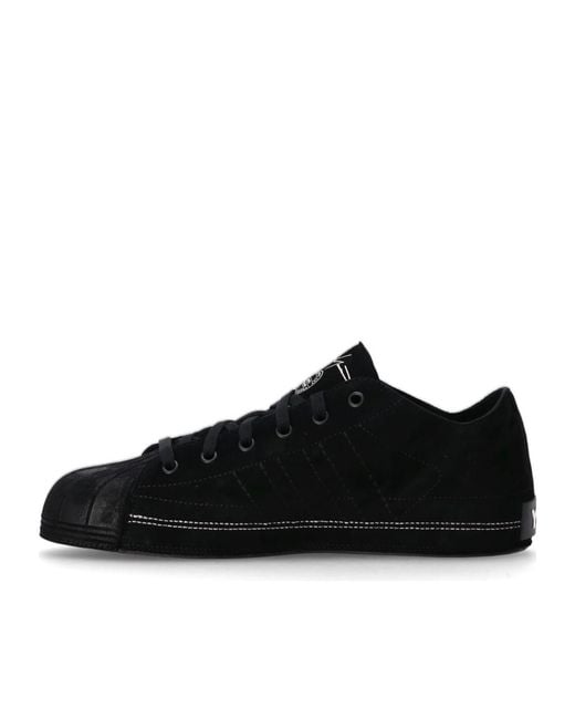 Y-3 Black X Neighborhood Nizzastar Low-Top Sneakers for men