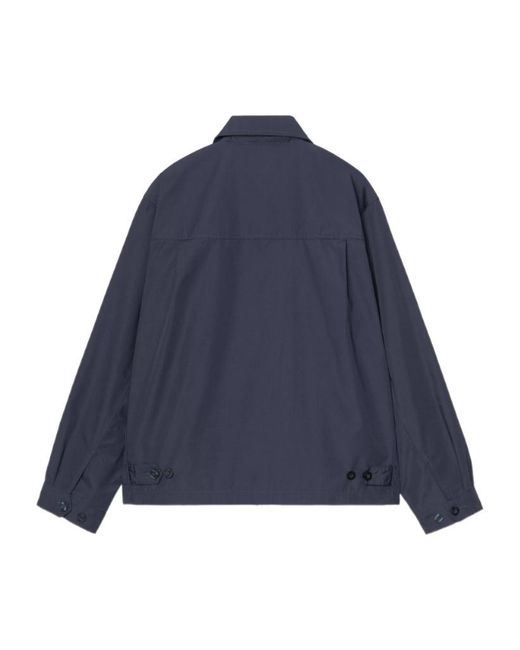 Carhartt Blue Postal Zip-Front Jacket for men