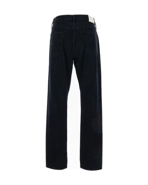 Agolde Black Curtis Straight-Leg Jeans for men