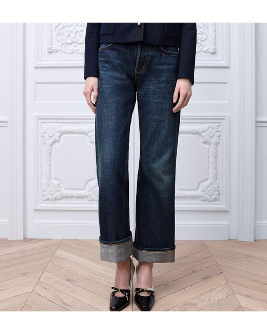 Dior Blue Flared Jeans