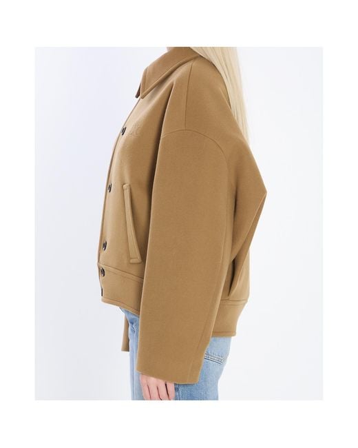 Céline Natural Long-Sleeved Casual Jacket