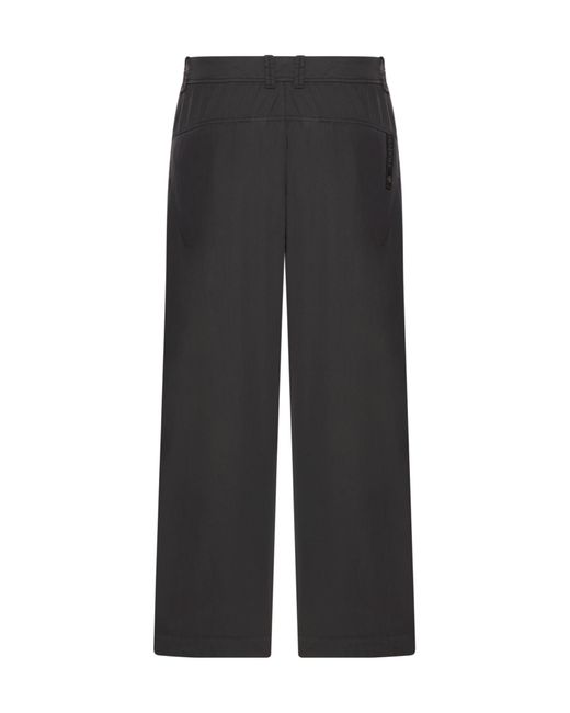 Transit Black Straight-Leg Trousers for men