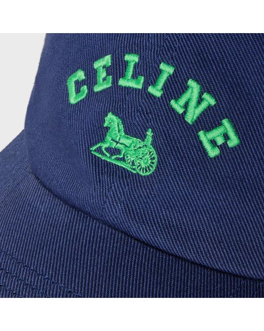 Céline Blue Richelieu Cap for men