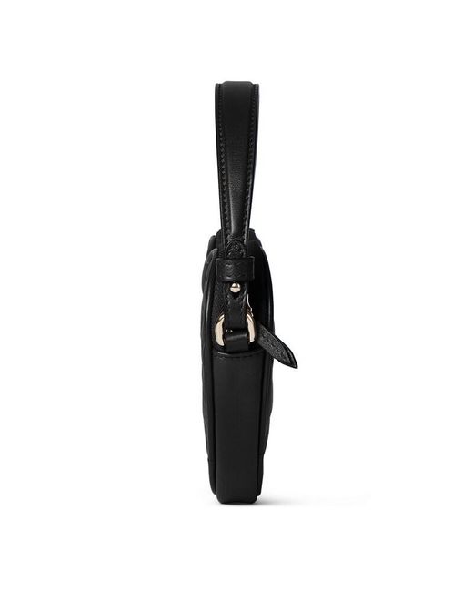 Gucci Black Gg Marmont Mini Bag