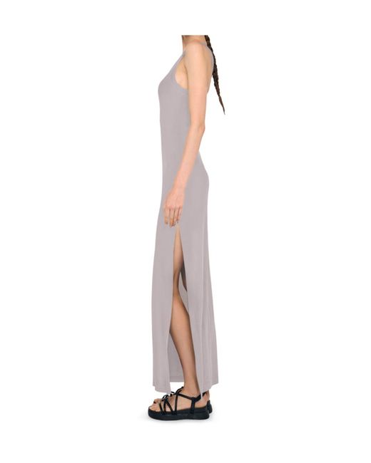 Norma Kamali Multicolor Racerback Dress