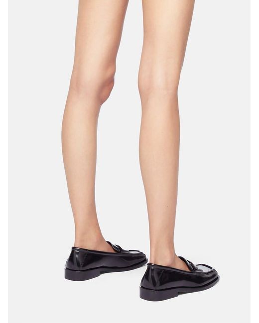 The Attico Black The Amanda College Flat Shoes
