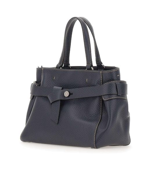 Gianni Chiarini Black Miranda Belted Shoulder Bag