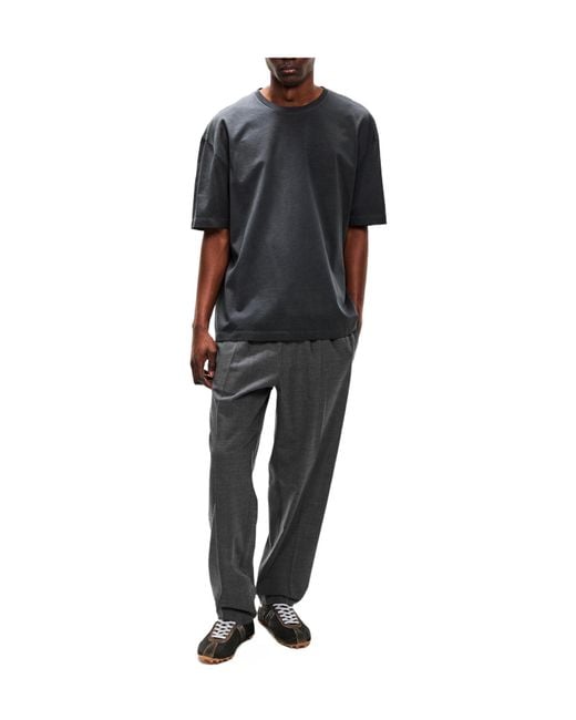 Maison Margiela Blue Solid Color T-Shirt for men