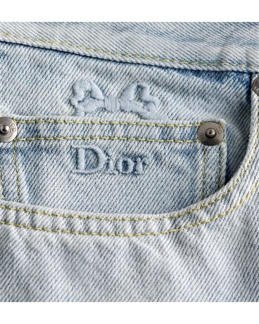 Dior Blue Flared Jeans