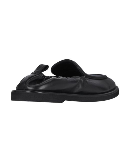 Studio Nicholson Black Donovan Backless Loafers for men
