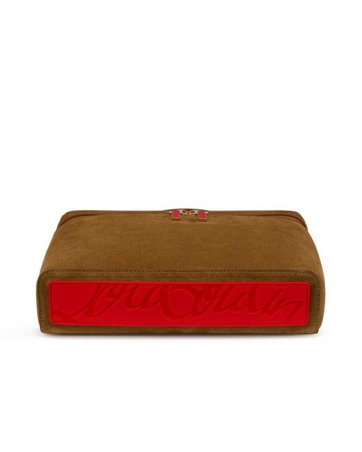 Christian Louboutin Metallic Djanis Zip-Up Crossbody Bag for men