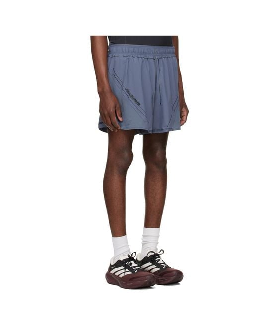 Song For The Mute Blue X Adidas Originals Elastic Waist Shorts for men