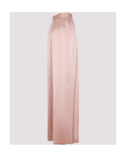 Fabiana Filippi Pink Pleated Detail Casual Pants