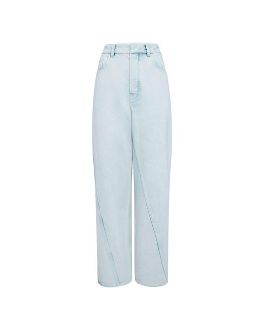 Alaïa Blue Twisted Jeans