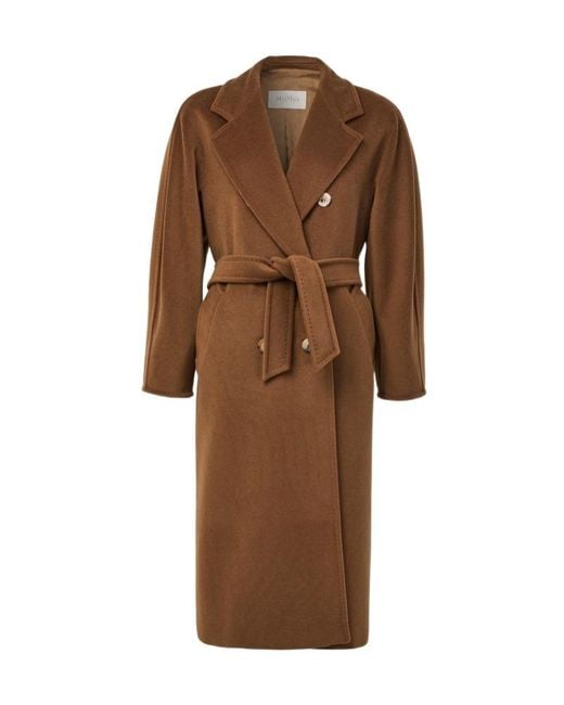 Max Mara Brown Long-Sleeved Coat