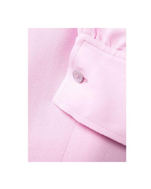 Stella McCartney Pink Off-Shoulder Midi Dress