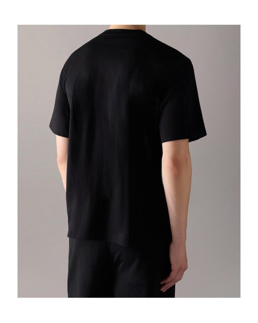 Moose Knuckles Black Yul Classic T-Shirt for men