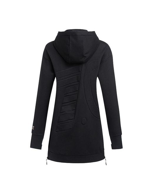 EA7 Black Sweater Dress