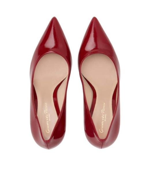 Gianvito Rossi Red Gianvito Pointed-Toe Pumps