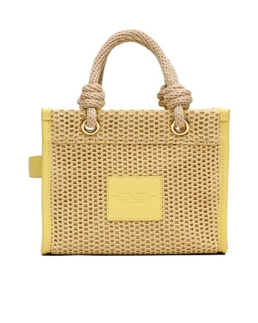 Marc Jacobs Metallic The Woven Rope Small Tote Bag