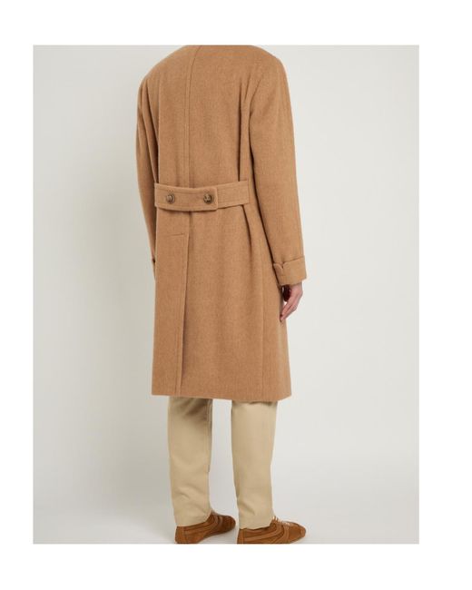 Polo Ralph Lauren Brown Double-Breasted Coat for men