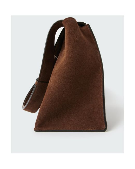 Studio Nicholson Brown The Folded Shoulder Bag