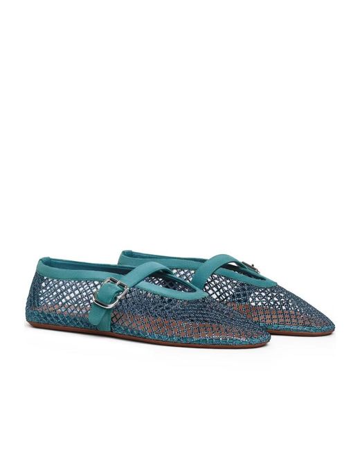 Alaïa Blue Ballet Flats